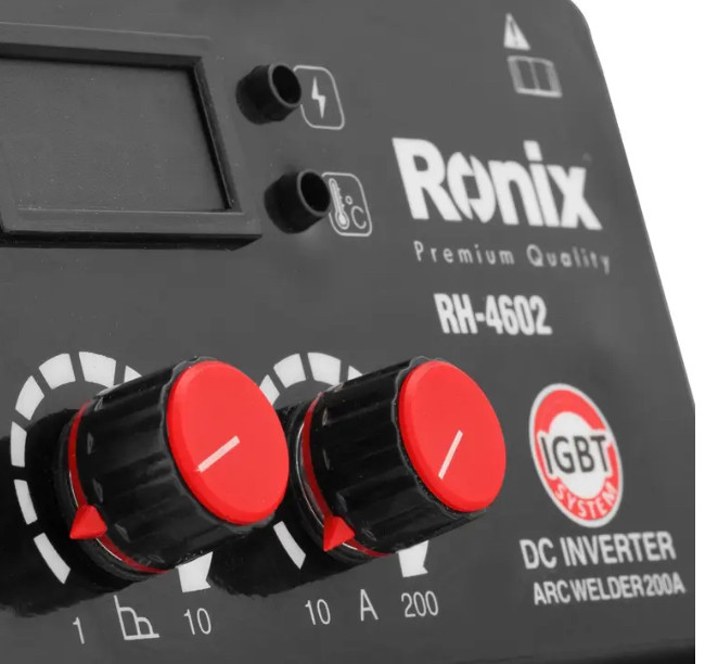 اینورتر جوشکاری ۲۰۰ آمپر رونیکس مدل RH-4602