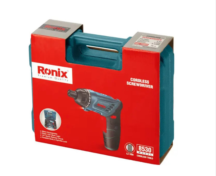 پیچ گوشتی شارژی تاشو رونیکس مدل 8530