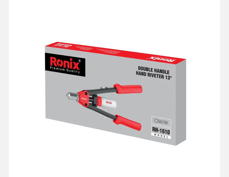 انبر پرچ دو دسته رونیکس مدل RH-1610