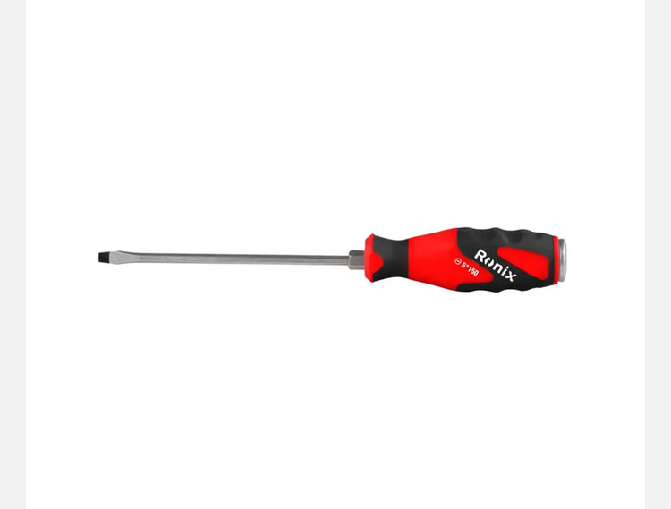پیچ گوشتی رونیکس دسته TPRضربه خور 5x150 میلی متری دو سو مدل RH-2958