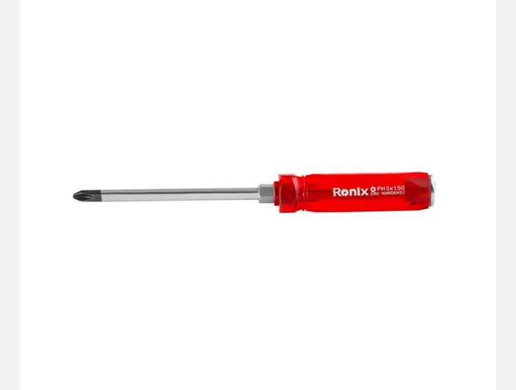 پیچ گوشتی رونیکس تکی ضربه خور 150×8 چهارسو مدل RH-2984