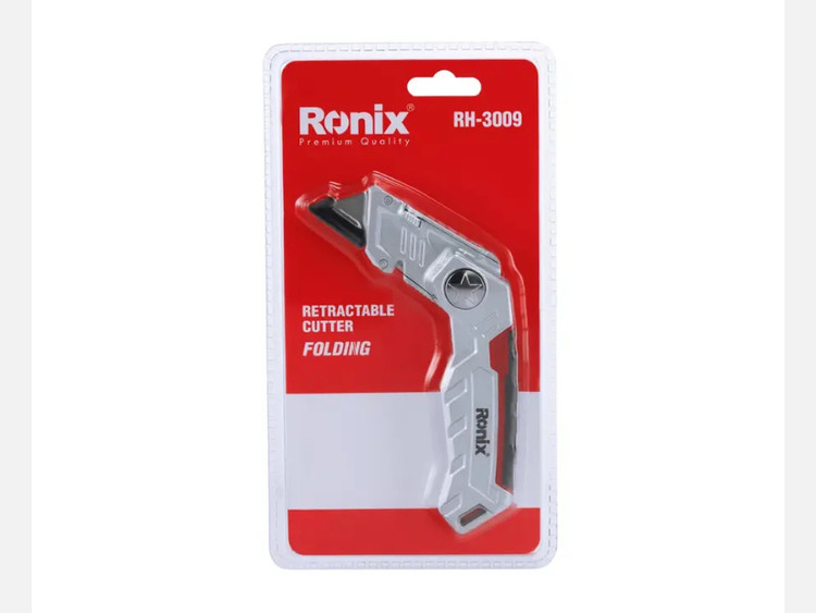 کاتر رونیکس ذوزنقه ای تاشو 19 میلی متری مدل RH-3009