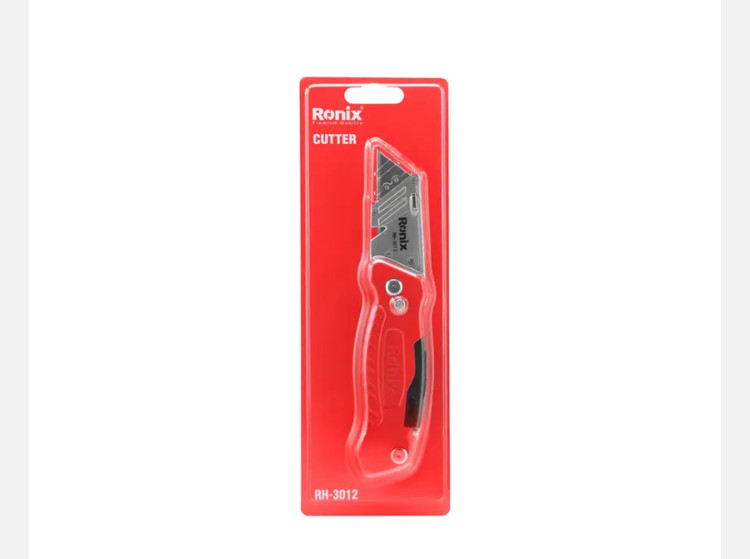 کاتر رونیکس پیچ گوشتی ذوزنقه ای تاشو مدل RH-3012