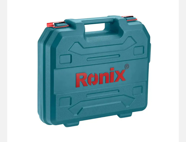 کیت دریل چکشی رونیکس 13 میلی متر-750 وات +کیفBMC مدل 2214k