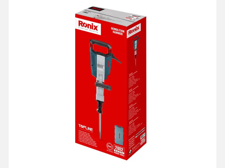 چکش تخریب برقی رونیکس 14 کیلویی 48 ژول مدل 2802