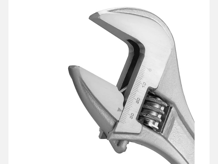 آچار فرانسه رونیکس سایز 12 مدل کروم RH-2433