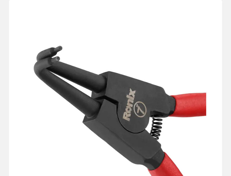 انبر خار جمع کن سر کج رونیکس 7 اینچ RH-1717