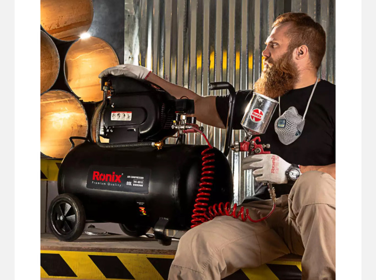 کمپرسور باد 80 لیتری رونیکس RC-8010