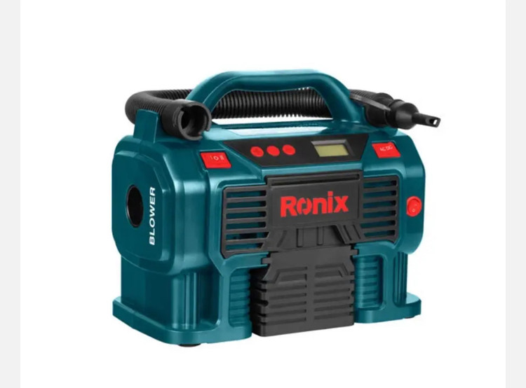 مینی کمپرسور باد رونیکس سه کاره دیجیتال فندکی و برق شهری RH-4261