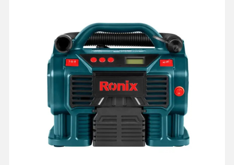 مینی کمپرسور باد رونیکس سه کاره دیجیتال فندکی و برق شهری RH-4261