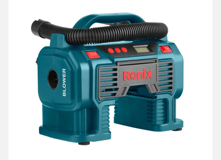 مینی کمپرسور باد رونیکس سه کاره دیجیتال فندکی با کیف RH-4260B