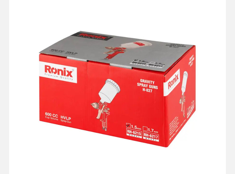 پیستوله بادی رونیکس کاسه پلاستیکی سایز 1.5 RH-6215