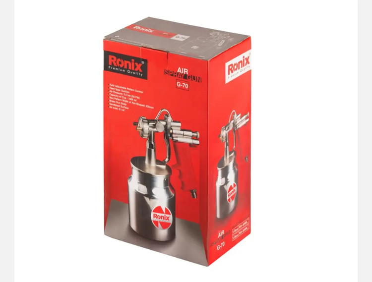 پیستوله بادی رونیکس کاسه زیر سایز ۱.۶ مدل RH-6406