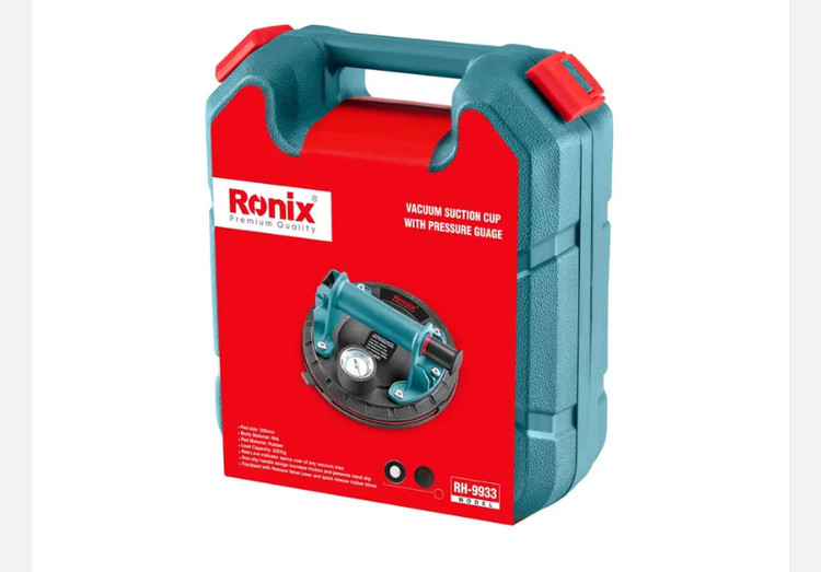 قاپک سنگ و شیشه پمپی گیجدار 200 کیلو رونیکس RH-9933