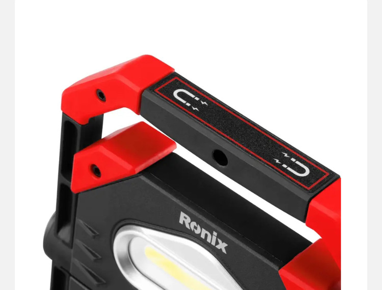 نورافکن کتابی شارژی مگنتی تاشو رونیکس RH-4277