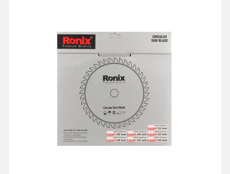 تیغ اره الماسه رونیکس 200x64 چوب RH-5106