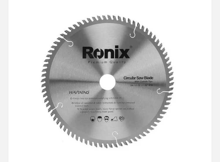 تیغ اره الماسه رونیکس 250x80 MDF RH-5111