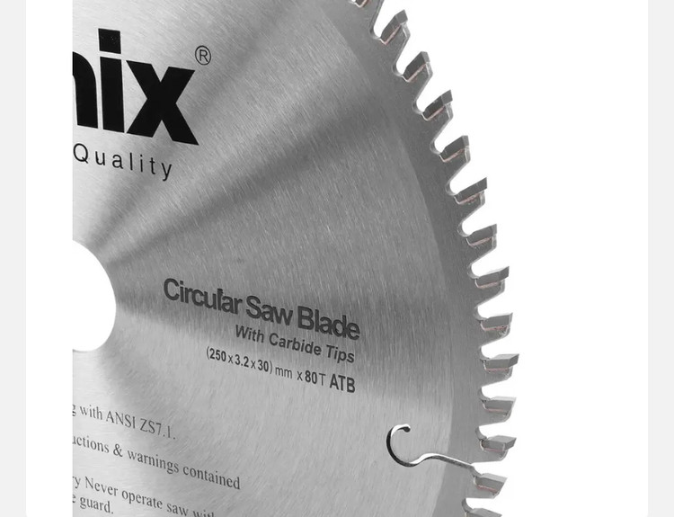 تیغ اره الماسه رونیکس 250x80 MDF RH-5111