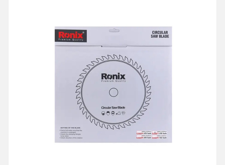 تیغ اره الماسه رونیکس 300x72 چوب RH-5114