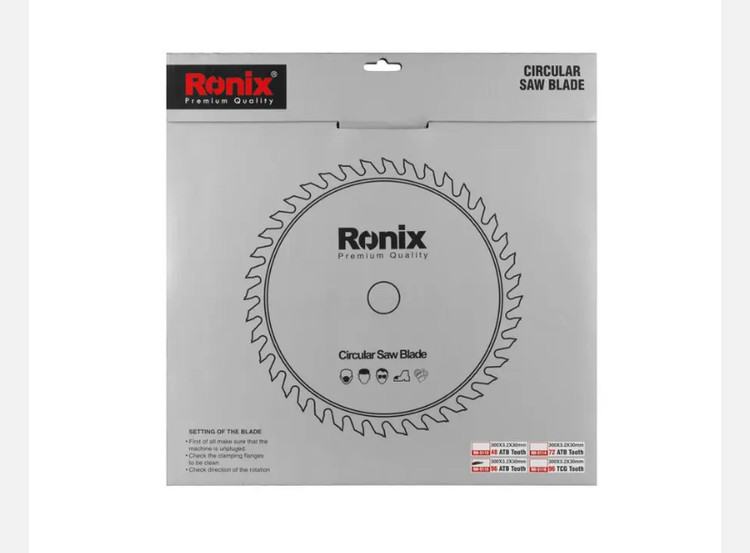 تیغ اره الماسه رونیکس 300x96 چوب RH-5115