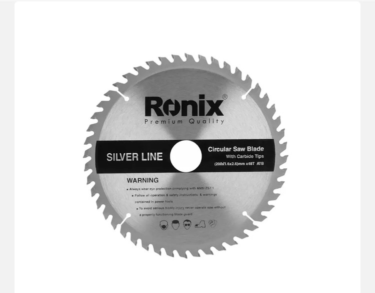 اره الماسه ساده رونیکس silverline 200×48 RH-5124