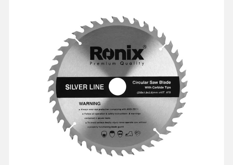 اره الماسه ساده رونیکس RH-5128 silverline 250×40