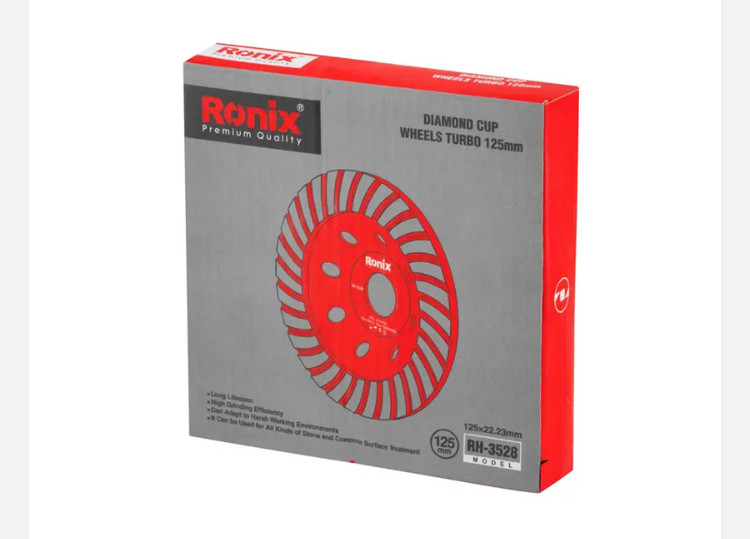 صفحه ساب گرانیت کاسه ای رونیکس 125میلیمتری RH-3528