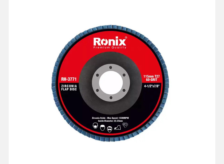 سنباده فلاپ رونیکس زیرکونیم مینی 115 میلی متری 60 RH-3771