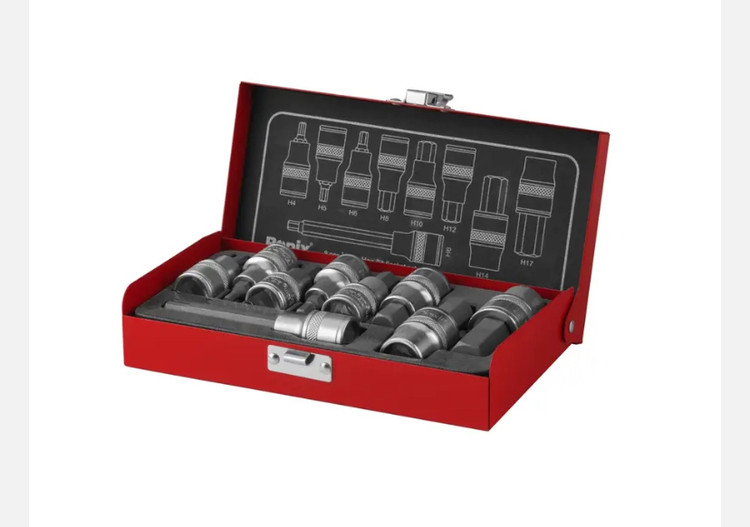 جعبه بکس رونیکس 1/2 اینچ شش گوش 9 پارچه RH-2692