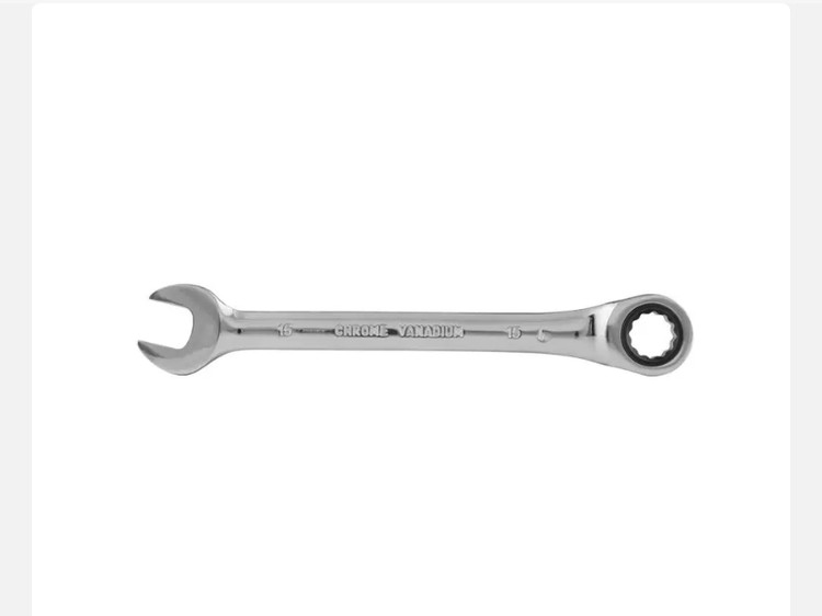 آچار یک سر جغجغه یک سر تخت سایز 15 رونیکس ساخت تایوان RH-2165