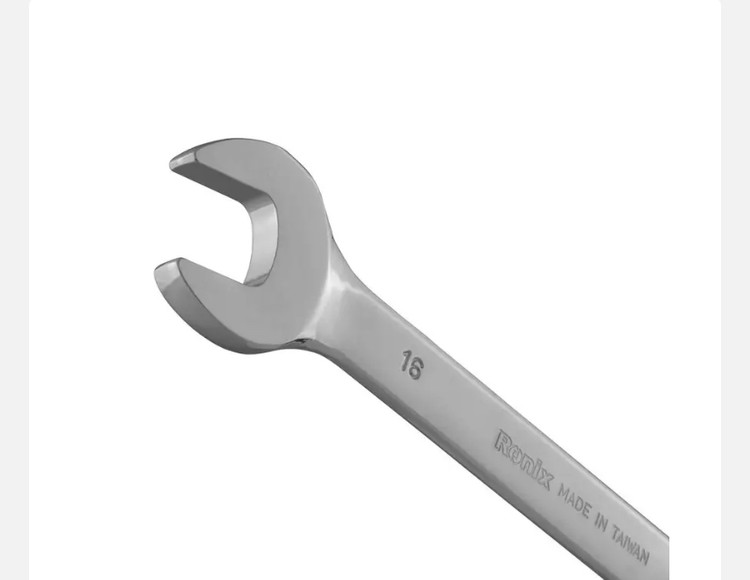 آچار یک سر جغجغه یک سر تخت سایز 16 رونیکس ساخت تایوان RH-2166