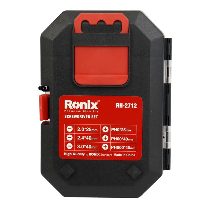 پیچ گوشتی ساعتی رونیکس مدل RH-2712 مجموعه 6 عددی