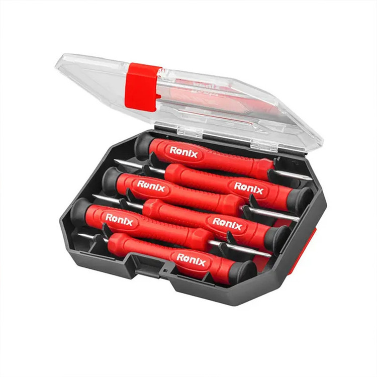 پیچ گوشتی ساعتی رونیکس مدل RH-2712 مجموعه 6 عددی