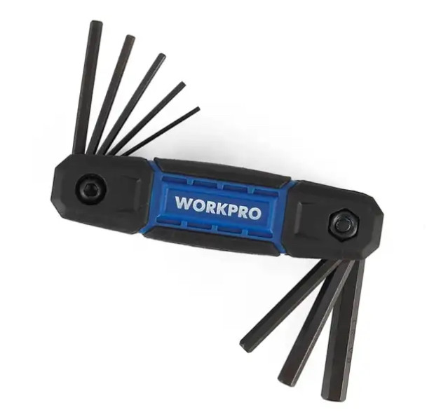 ست آلن چاقویی شش پر 8 عددی ورک پرو مدل wp222028